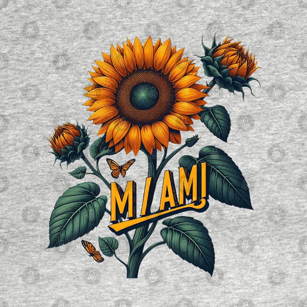 Miami Sunflower by Americansports